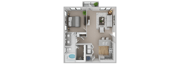The Montreal Floor Plan at Century Cedar Hill, Cedar Hill, 75104